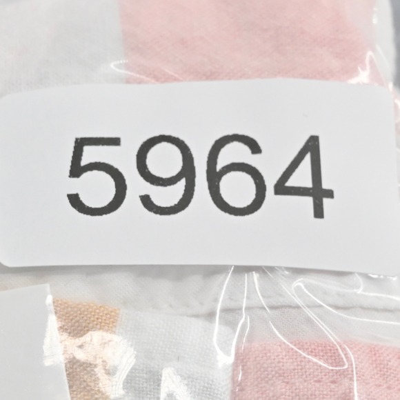 Rails Capri Melon Stripe Tiered Midi Dress Size XS Linen Pastel Cottagecore Boho - Picture 14 of 14